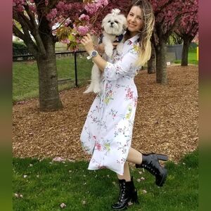 New York & Company Floral Dress